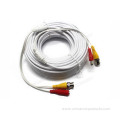 Pre-made Siamese Cable For analog cameras 5M